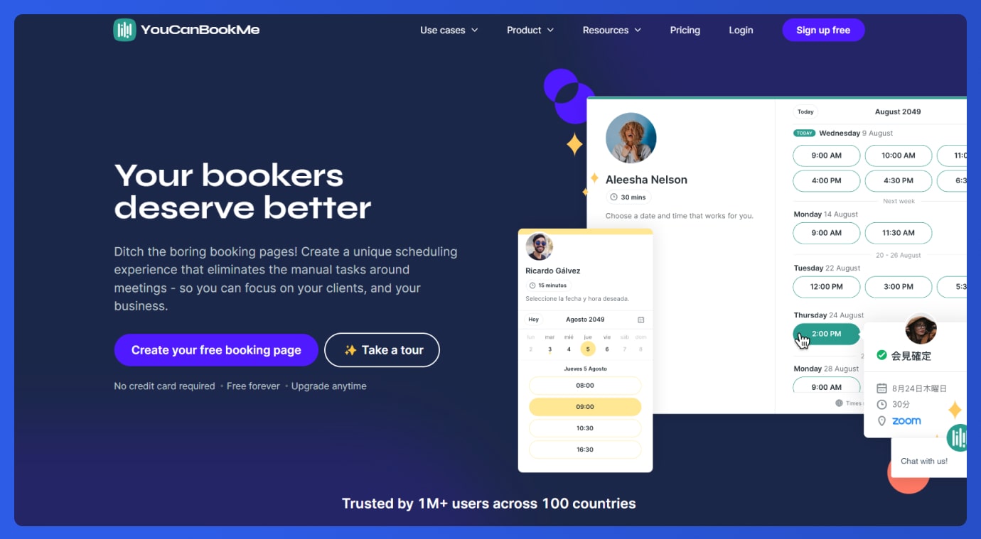 YouCanBook.me consultant scheduling software