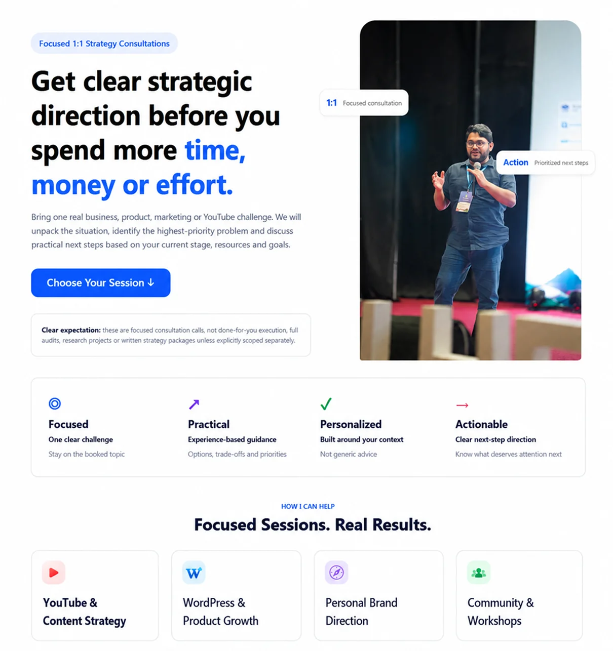 Strategy & Growth Consultation