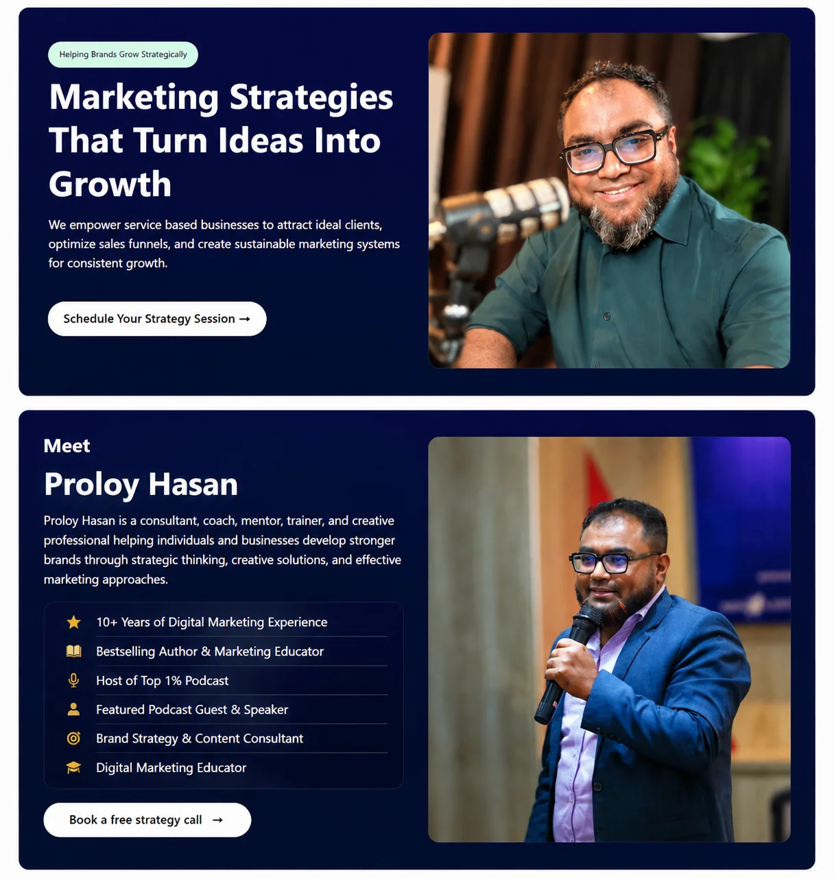 Brand Strategy & Content Planning Session