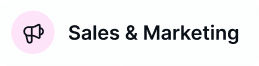 sales & marketing