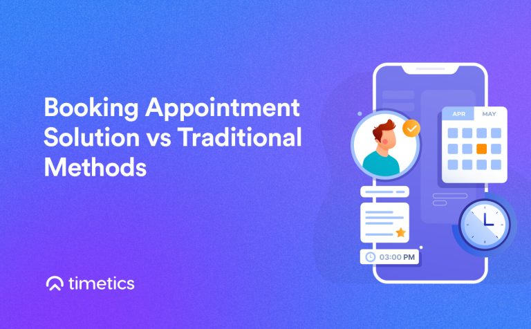 booking appointment solution vs traditional methods
