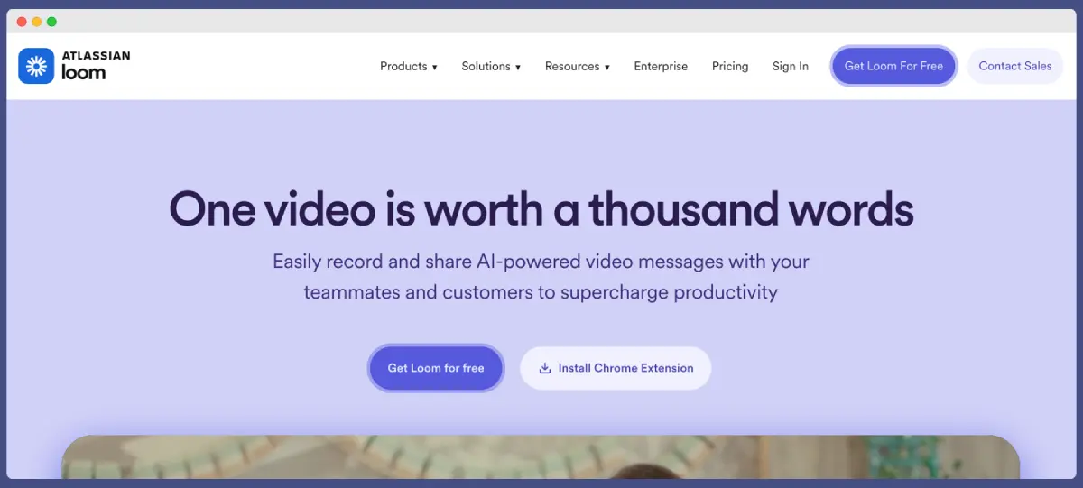 Loom – best SaaS tool for async video messaging and screen recording