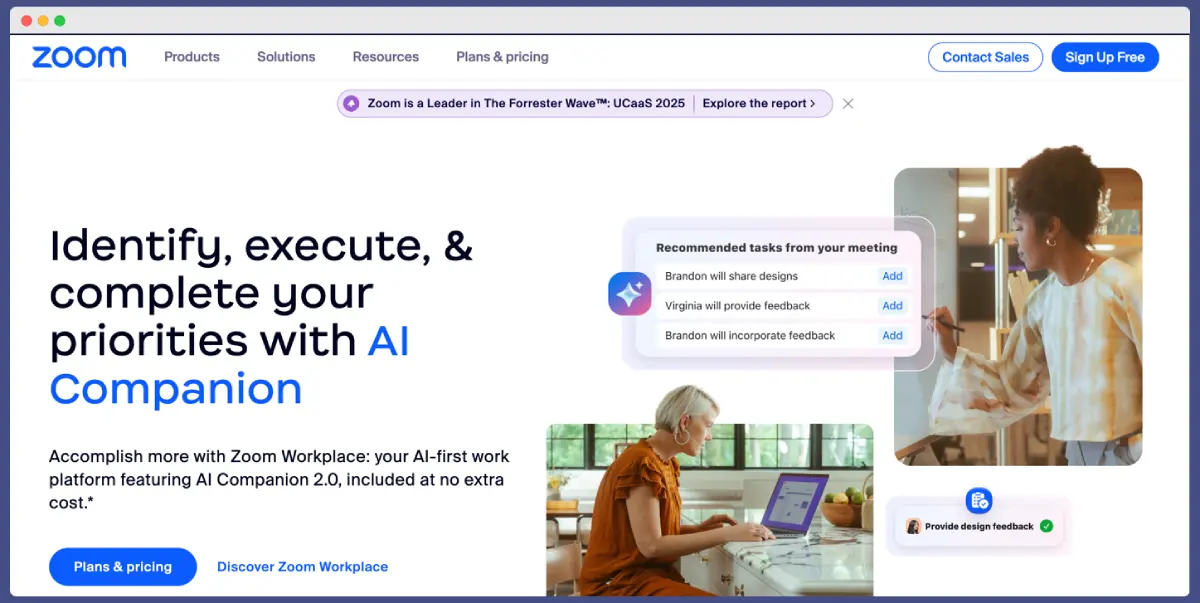 Zoom – best SaaS tool for video conferencing and virtual meetings