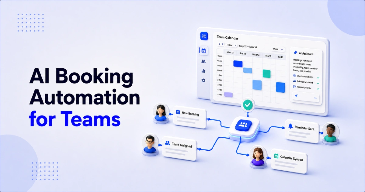 How AI Booking Automation Helps Teams Save Time and Stay Organized